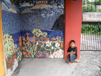 wall mosaic guatemala