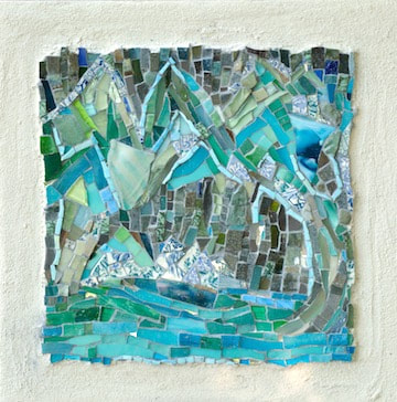 Abstract Mosaics Inspired By Nature By Cynthia Fisher Bigbangmosaics