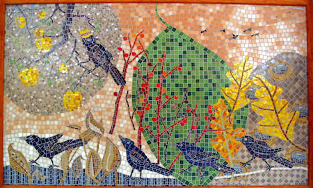 Fireplace Hearth Floor Medallion And More Bigbangmosaics