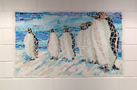 penguins mosaic